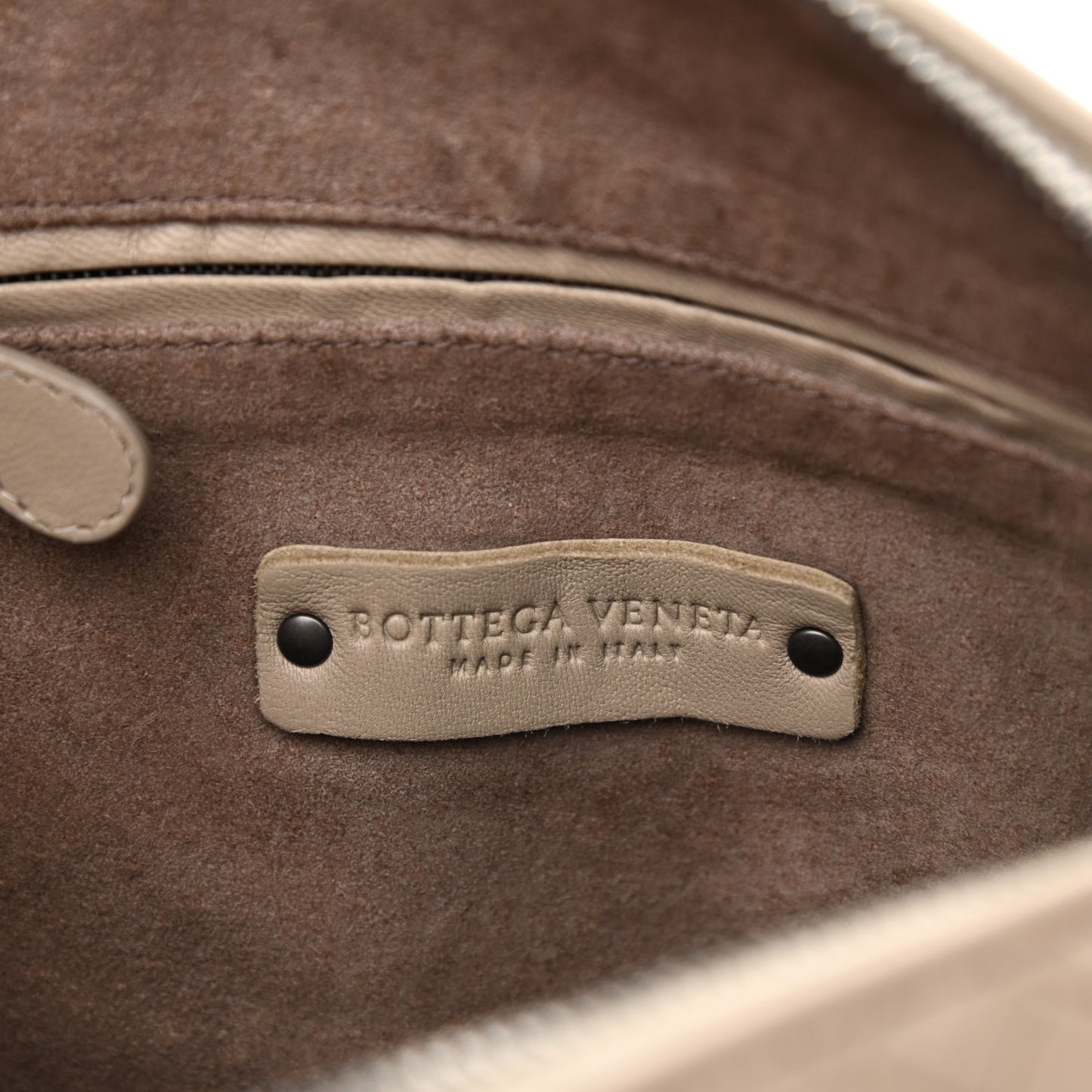 Nappa Intrecciato Crossbody Pillow New Sand