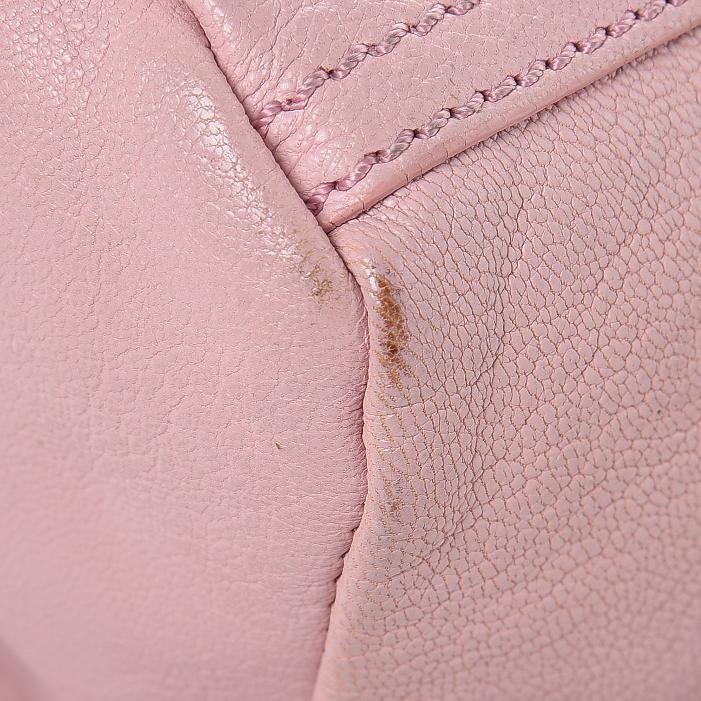 Sugar Goatskin Mini Pandora Light Pink