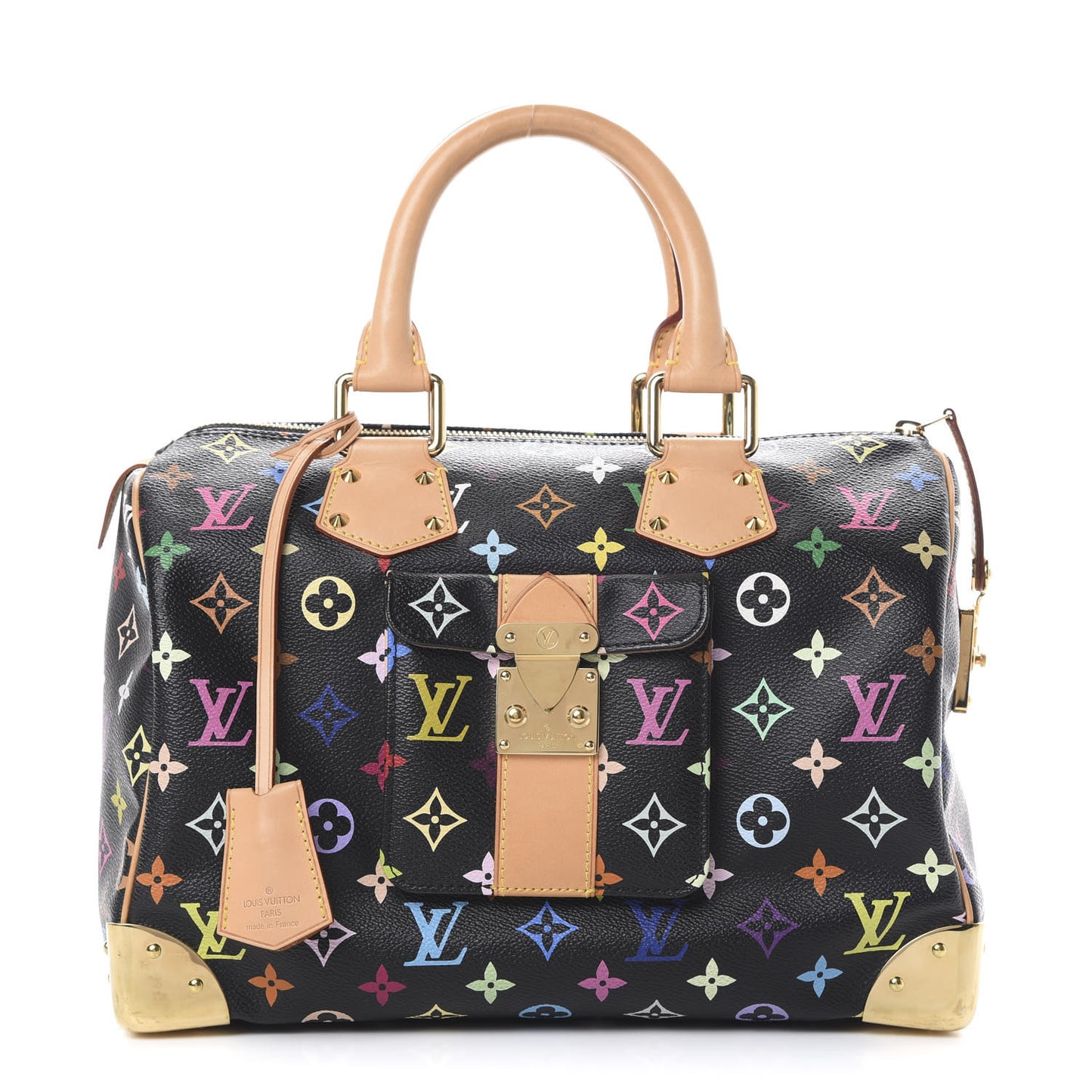 Monogram Multicolor Speedy 30 Black