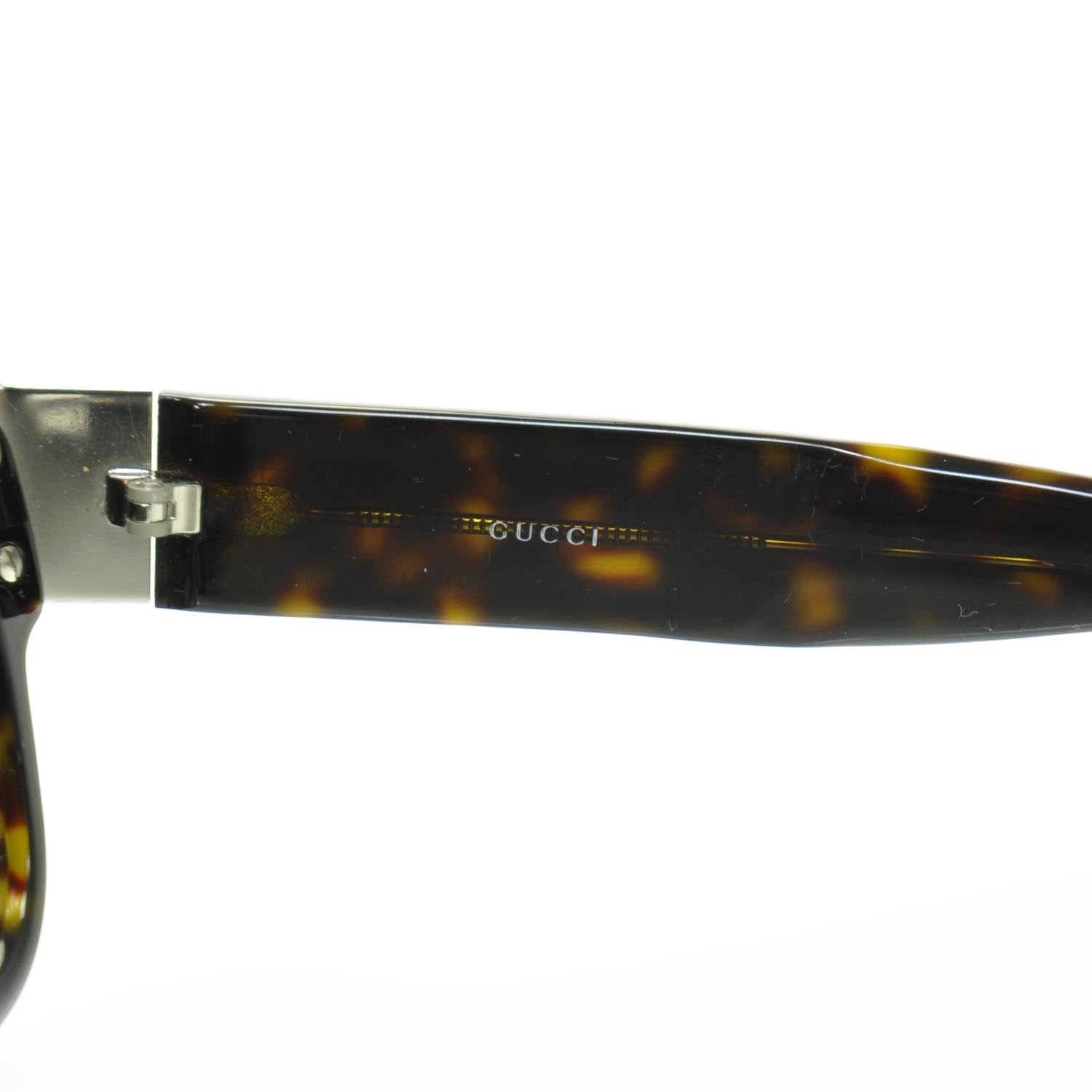 Gucci Tortoise Shell Crest Sunglasses 1594 S 6 of 7