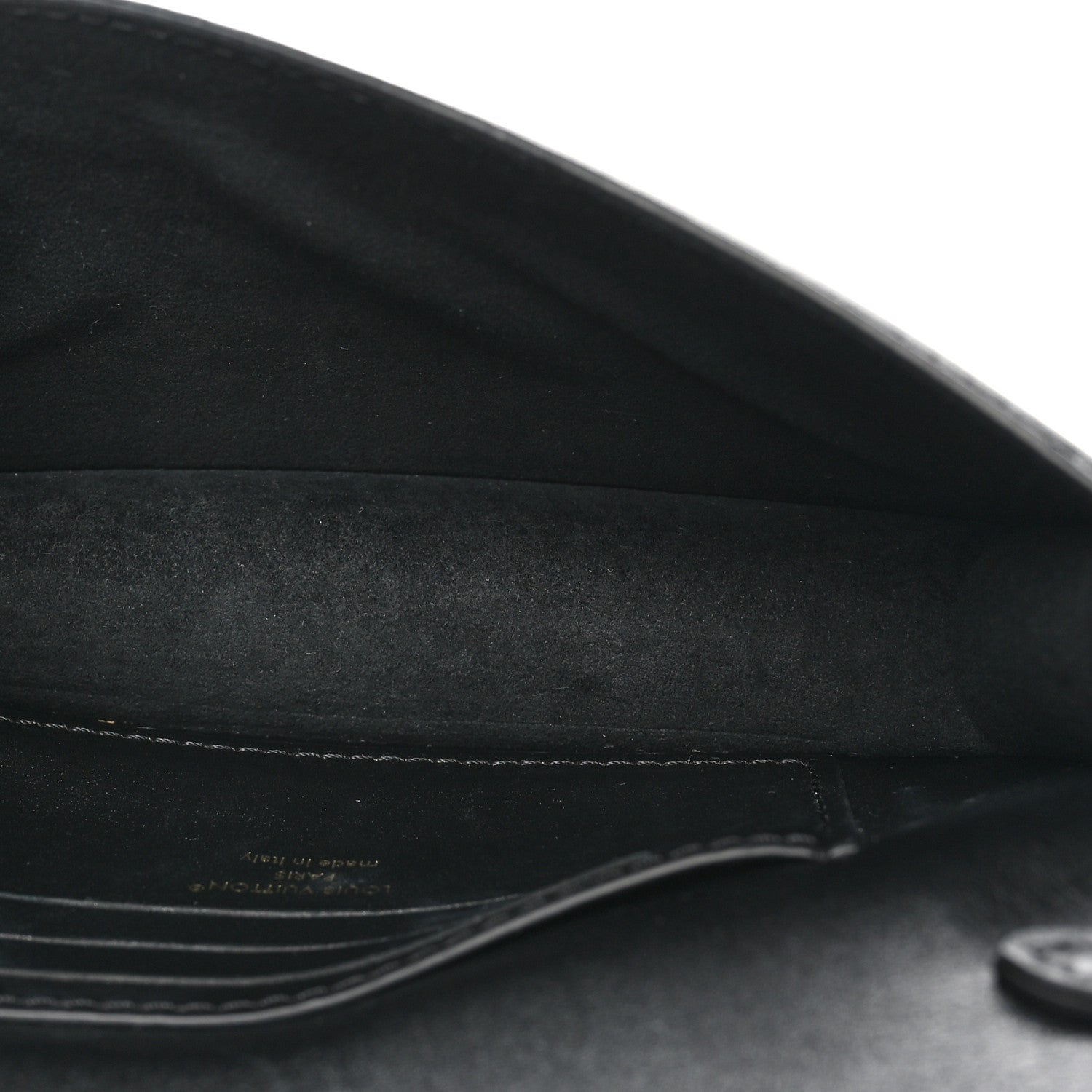 Louis Vuitton Calfskin LV Bloom Wallet On Chain Black 5 of 9