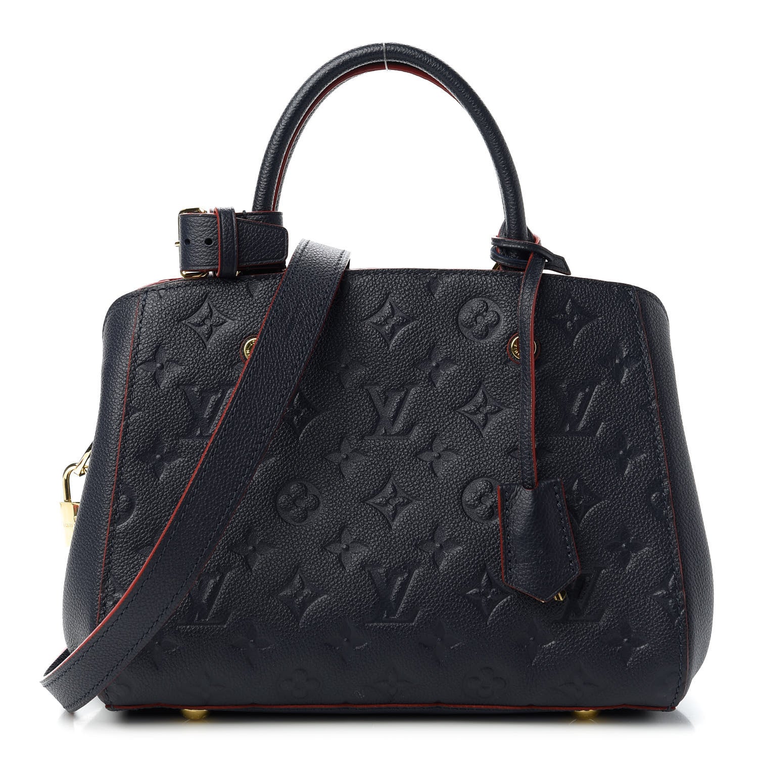 Louis Vuitton Empreinte Montaigne BB Marine Rouge 1 of 10
