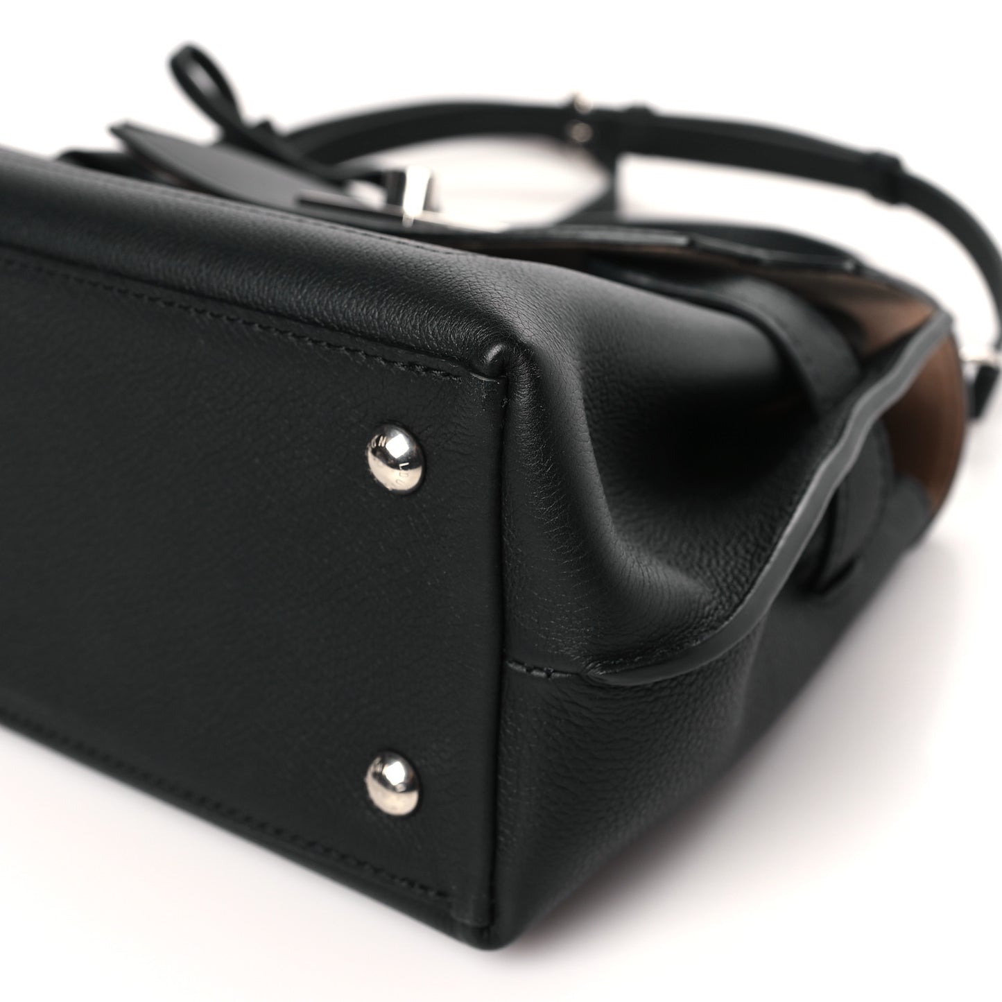 Calfskin Lockme Ever BB Black