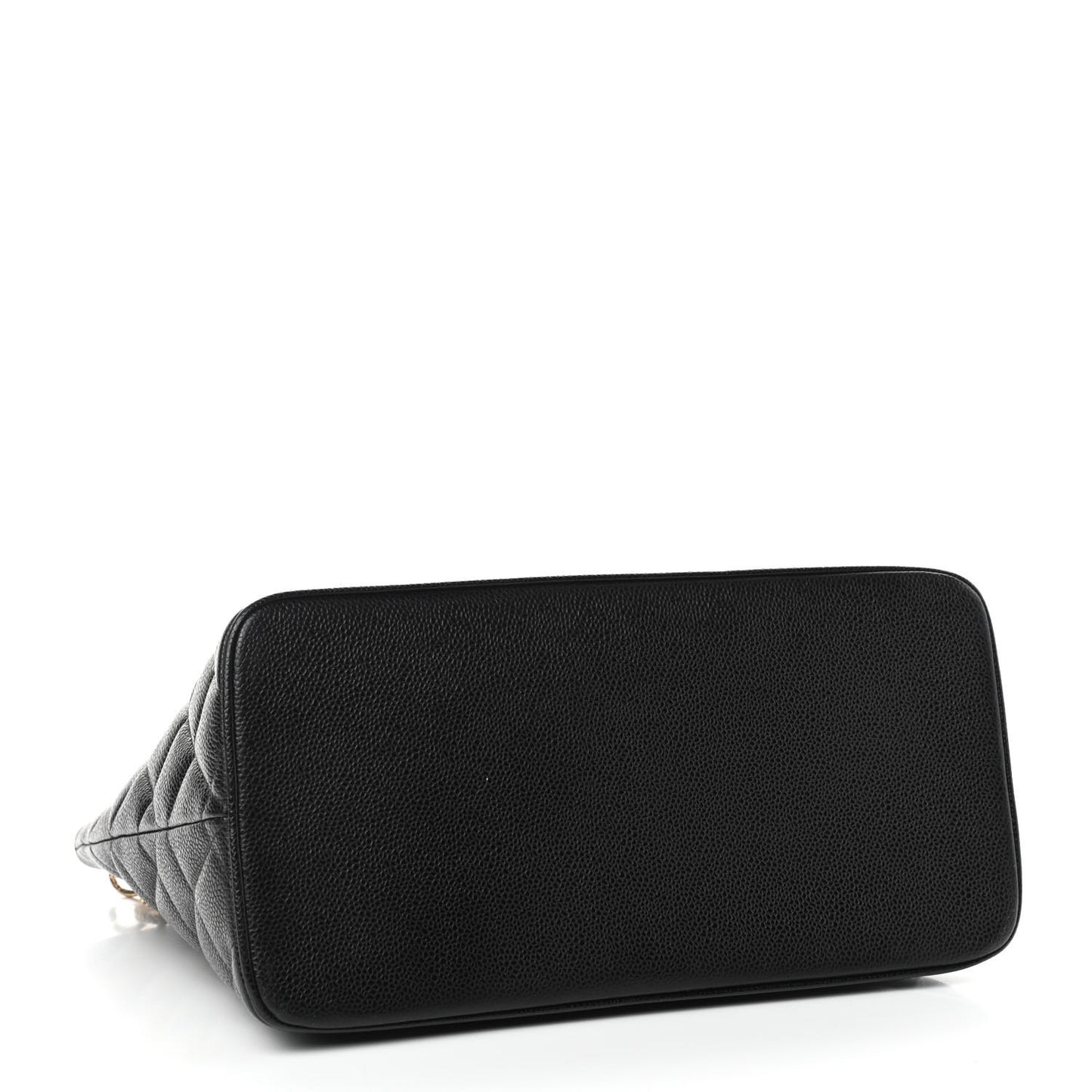 Caviar Quilted Medallion Tote Black