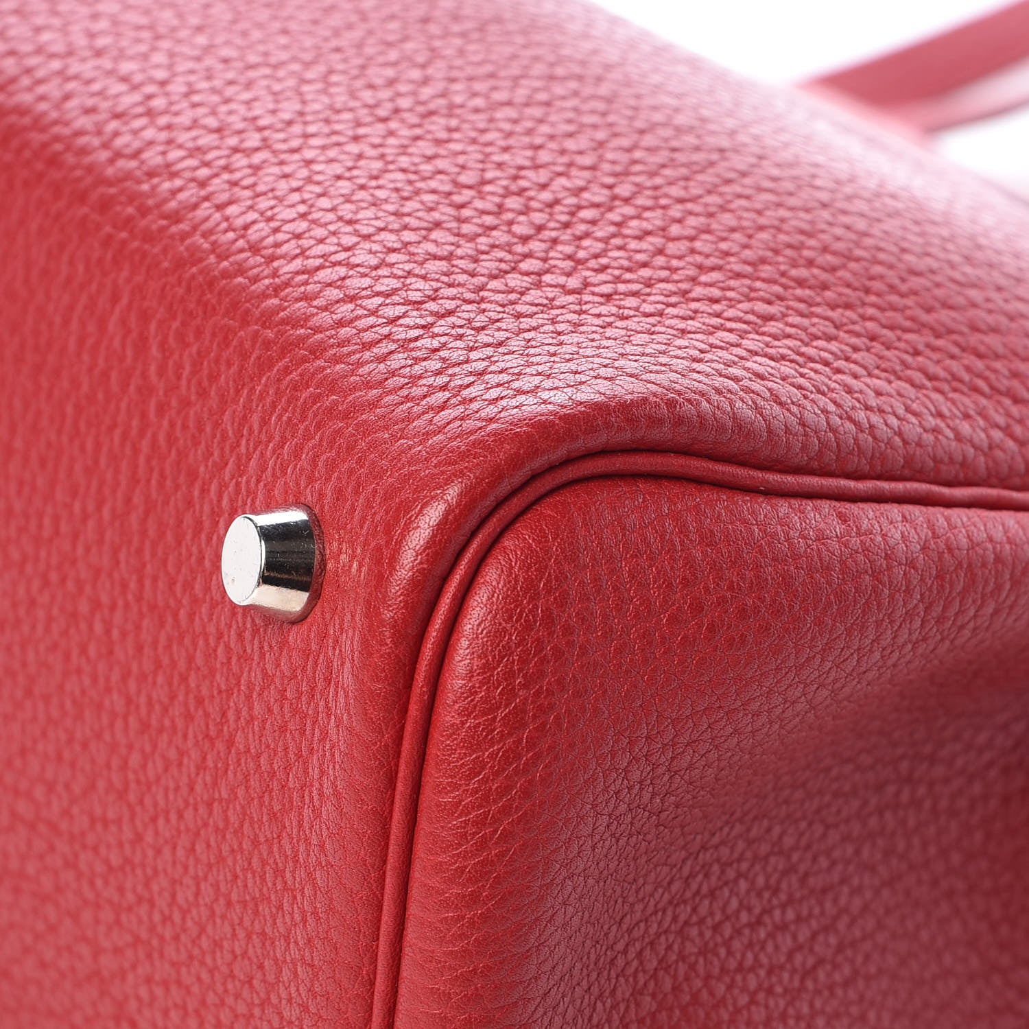 Hermes Fjord Cabana Tote Rouge Vif 13 of 14
