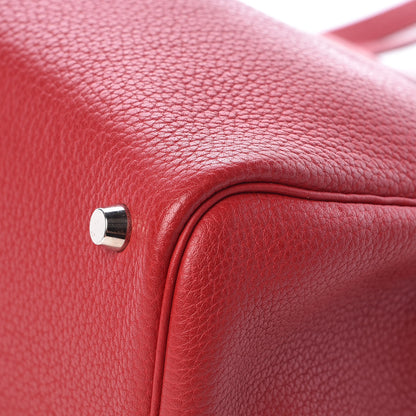 Hermes Fjord Cabana Tote Rouge Vif 13 of 14