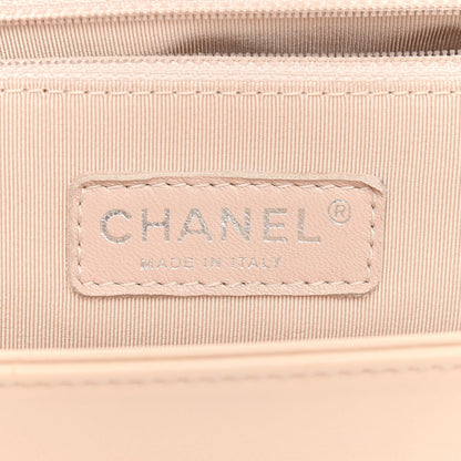 Chanel Lambskin Quilted Large Boy Flap Beige 6 of 12