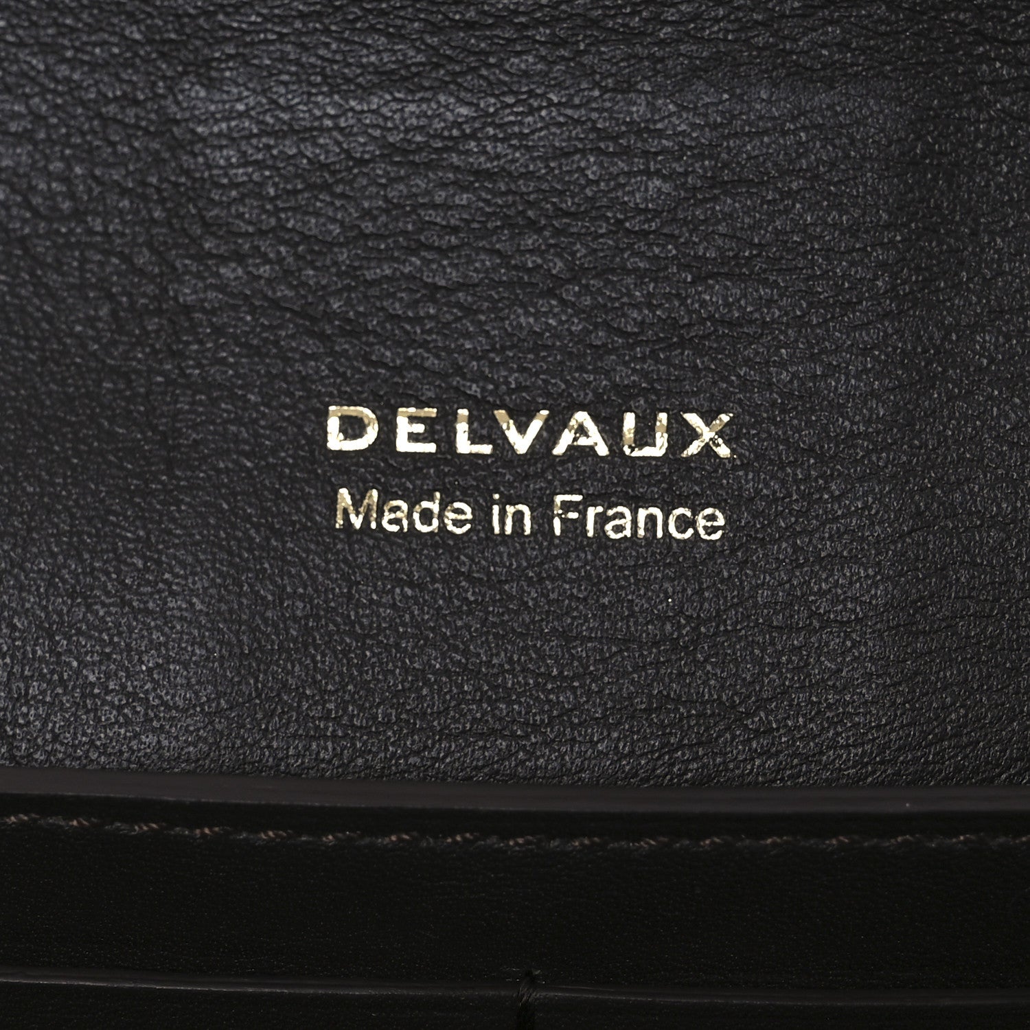 Delvaux Iridescent Lizard Calfskin Brillant Wallet On Chain Ebene Kaki 6 of 10