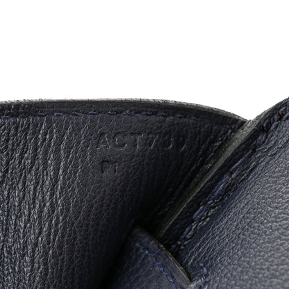 Hermes Togo Birkin 30 Bleu Nuit 7 of 10