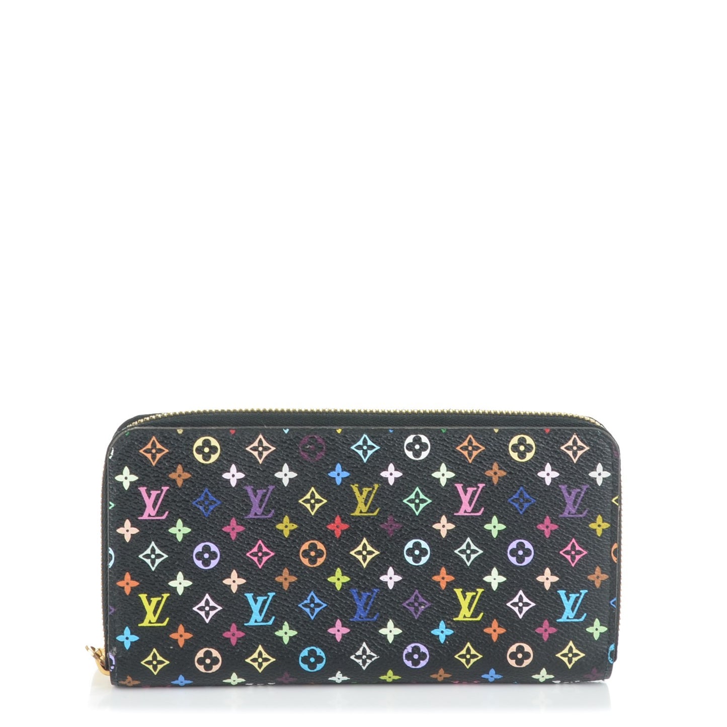 Monogram Multicolor Zippy Wallet Black Grenade