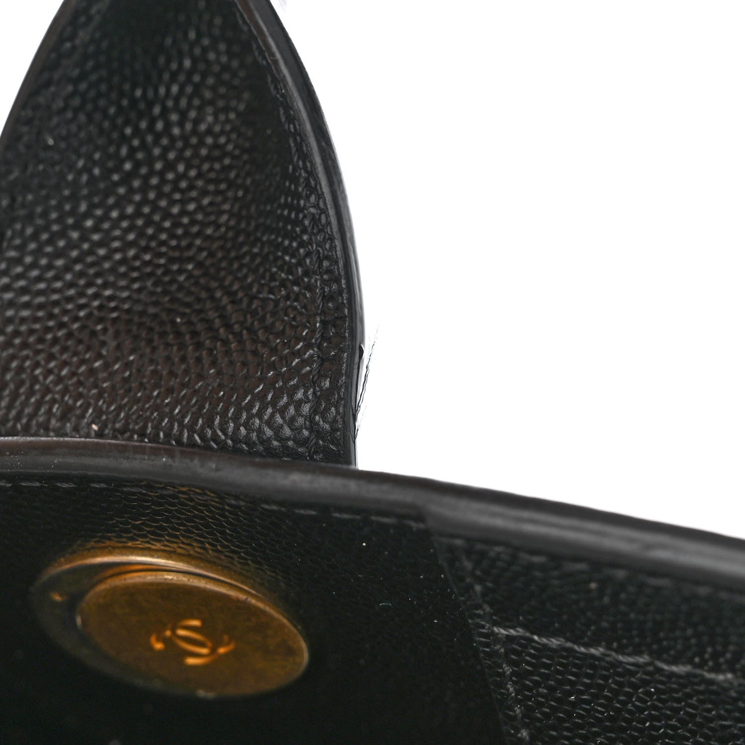 Chanel Caviar Medium Studded Deauville Tote Black 13 of 15
