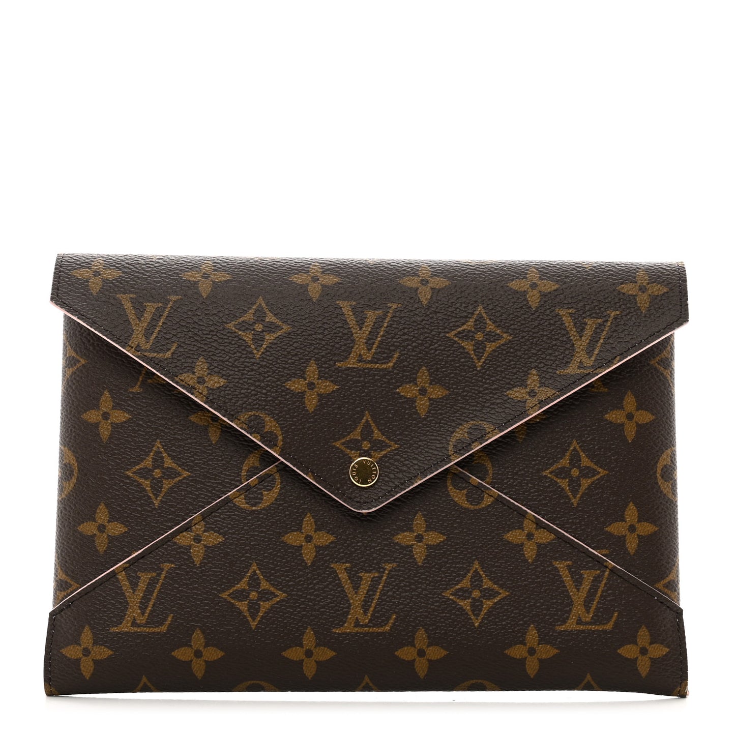 Monogram Large Kirigami Pochette Insert Rose Ballerine