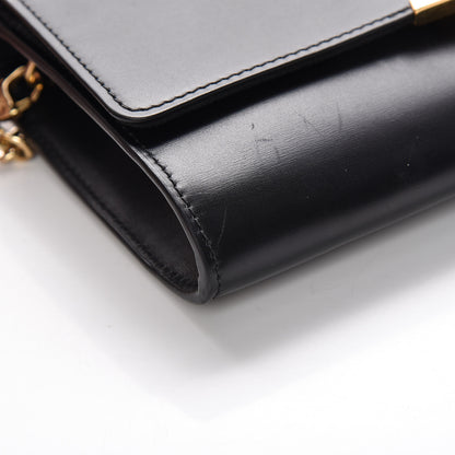 Louis Vuitton Calfskin Chain Louise GM Black 12 of 18