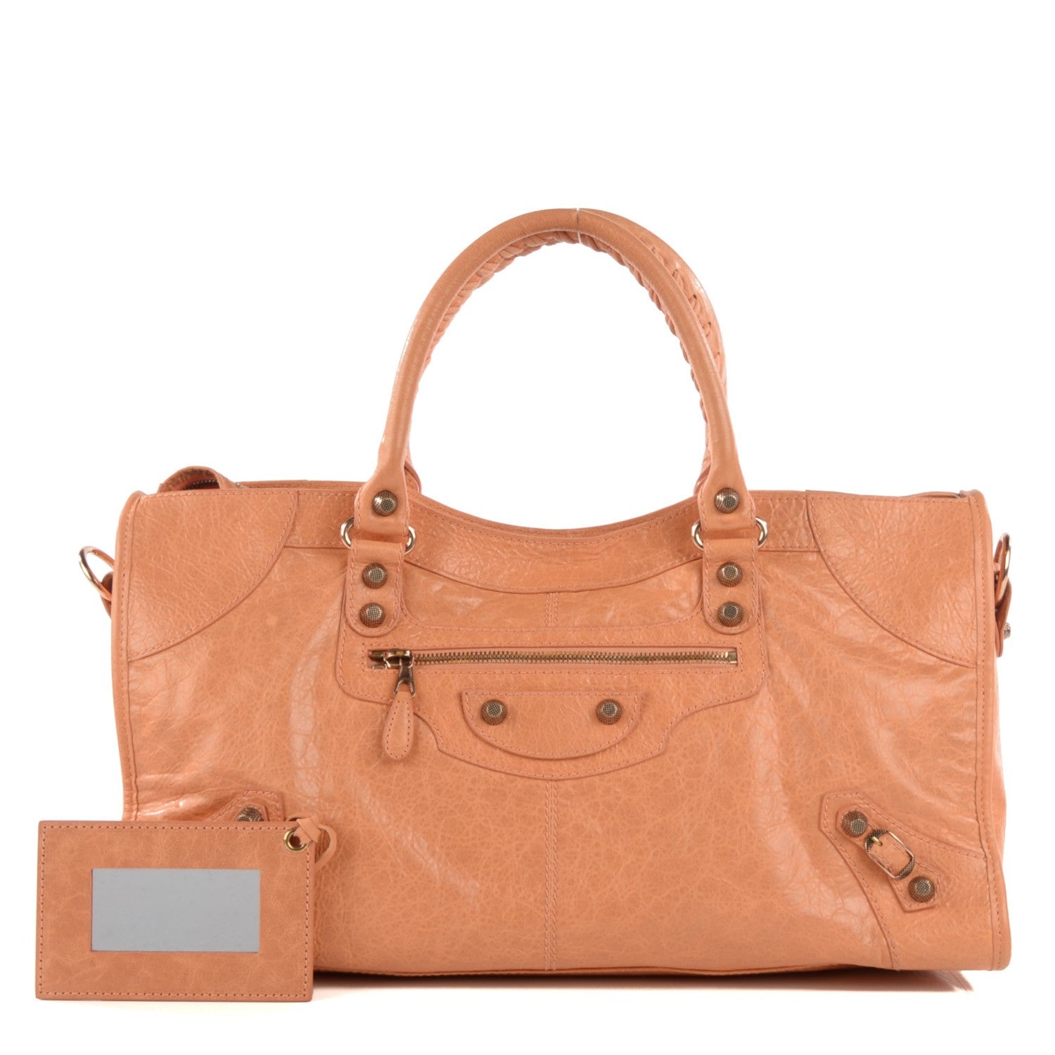 Balenciaga Agneau Giant 12 Rose Gold Hardware Part Time Rose Blush 1 of 8
