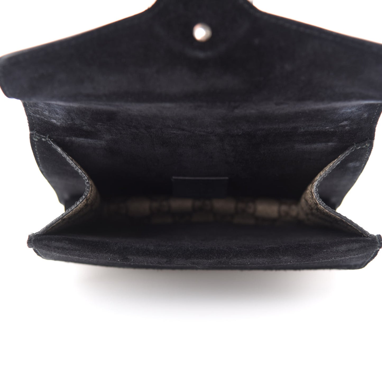 GG Supreme Monogram Mini Dionysus Shoulder Bag Black