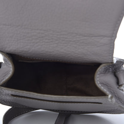 Chloe Calfskin Mini Marcie Round Crossbody Bag Cashmere Grey 5 of 11