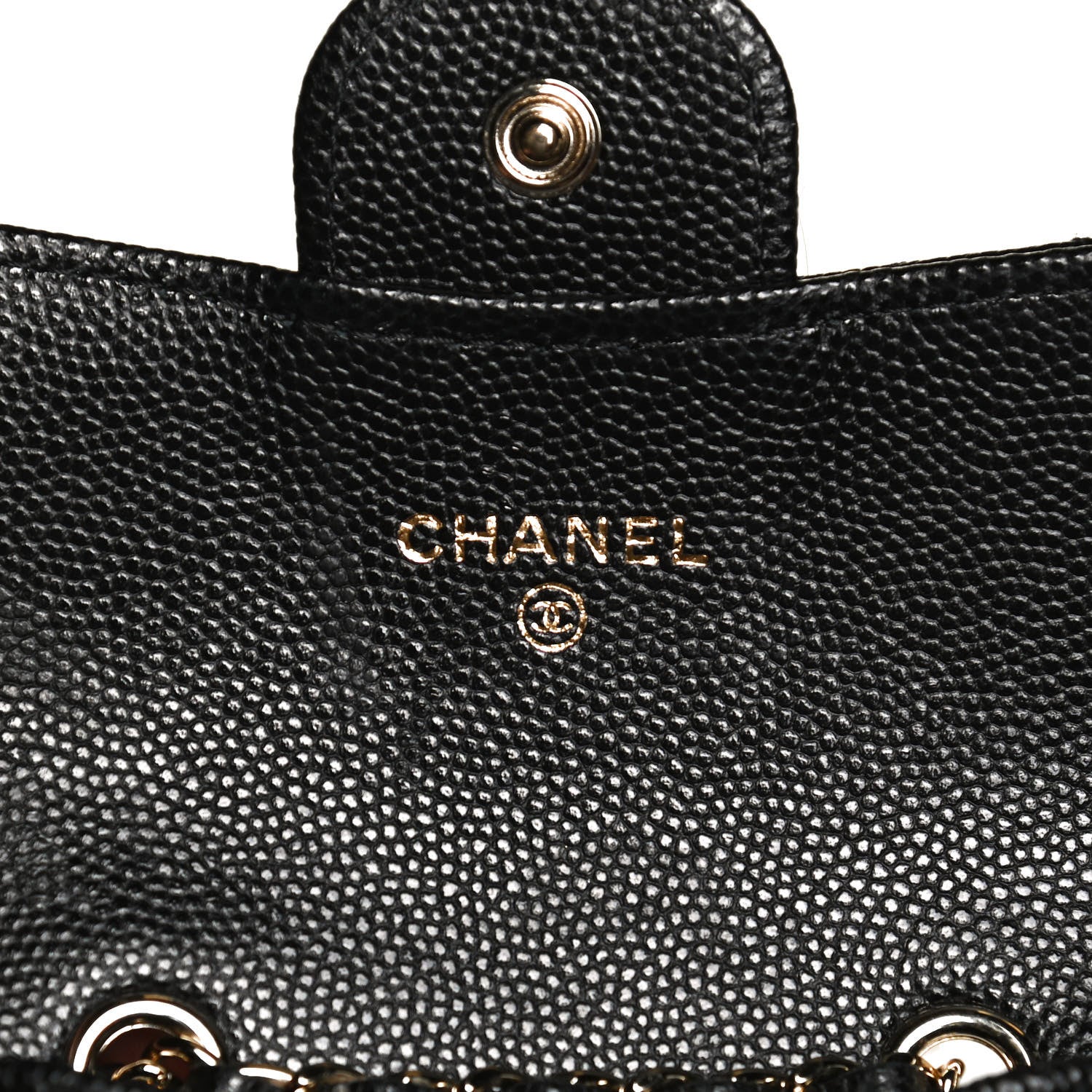 Chanel Caviar Quilted Mini Chain Belt Bag Black 6 of 12