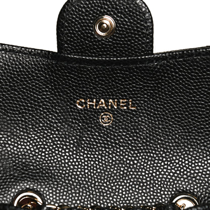 Chanel Caviar Quilted Mini Chain Belt Bag Black 6 of 12