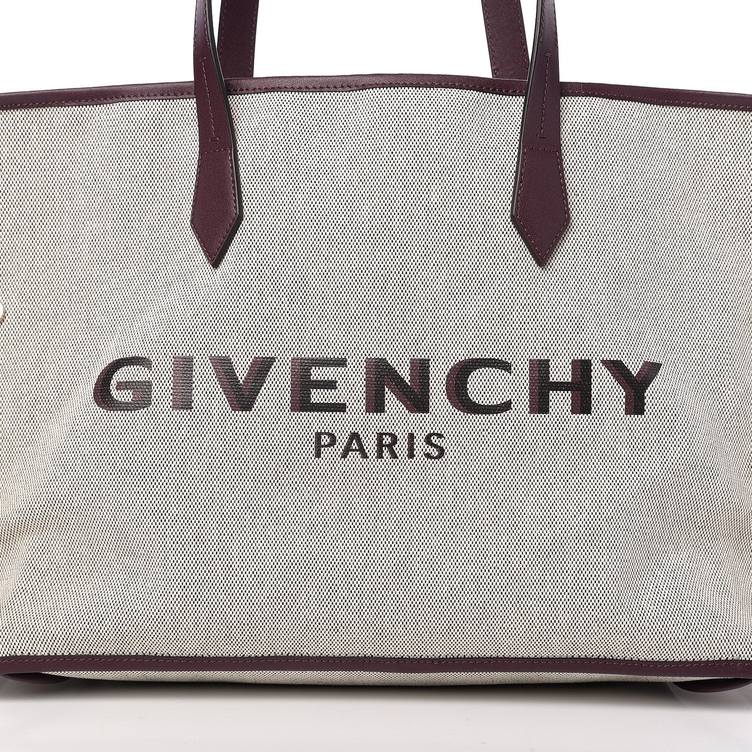 Givenchy Canvas Medium Bond Shopper Tote Aubergine 7 of 9