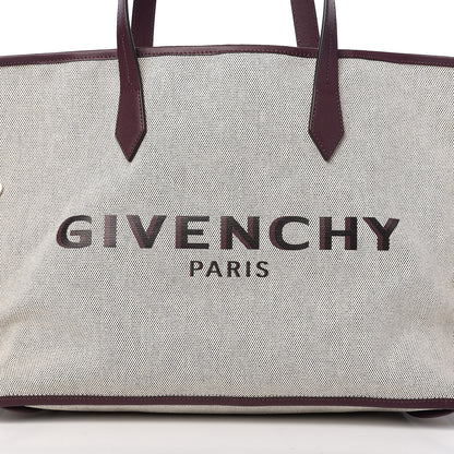 Givenchy Canvas Medium Bond Shopper Tote Aubergine 7 of 9