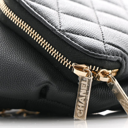 Chanel Caviar Quilted Business Affinity Waist Belt Bag Black 9 of 10