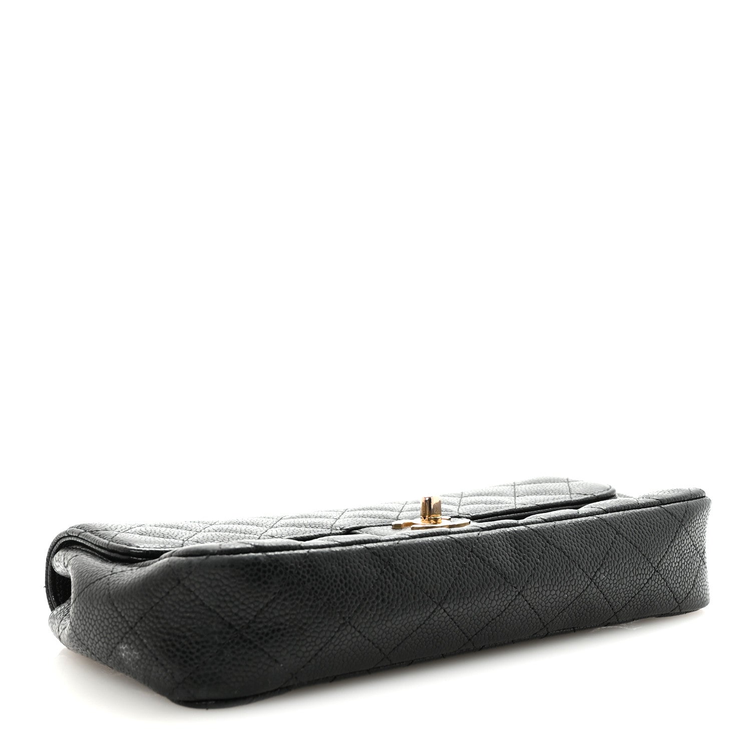 Chanel Caviar Quilted East West Flap Black 4 of 10