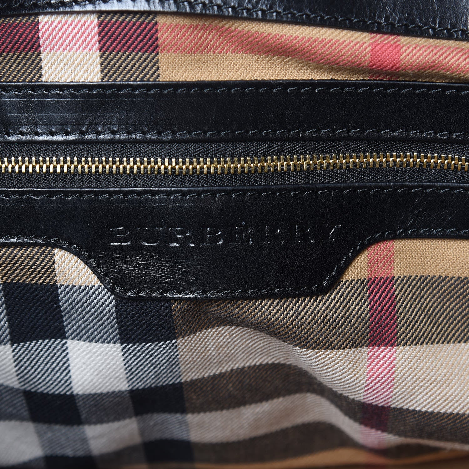 Burberry Lambskin Bridle Studs Small Canterbury Tote Black 6 of 13
