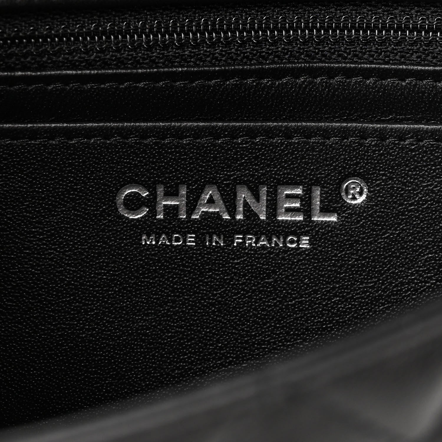 Chanel Lambskin Quilted Mini Rectangular Flap So Black 6 of 11