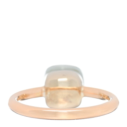 Pomellato 18K Rose Gold Prasiolite Petit Nudo Ring 52 6 3 of 6