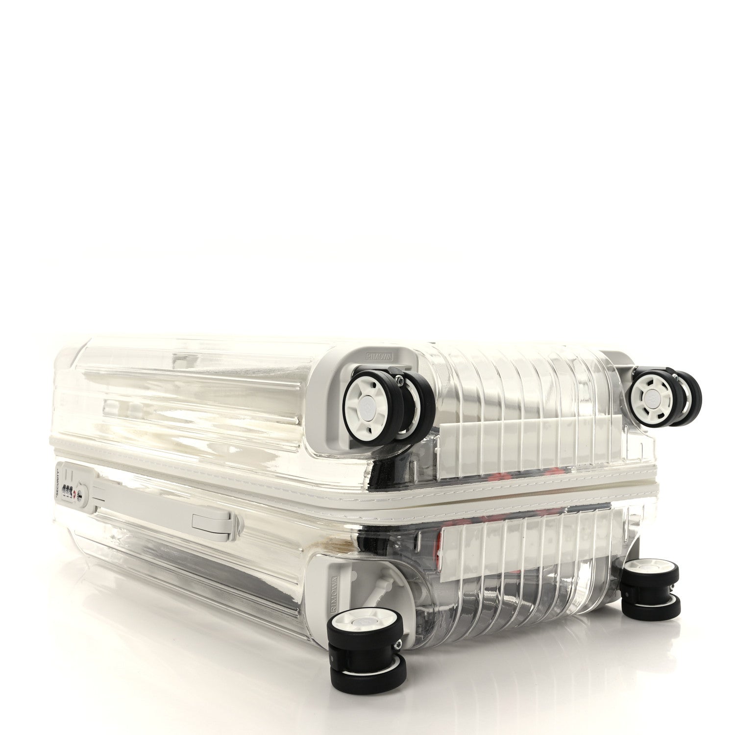 Rimowa OFF-WHITE X RIMOWA Polycarbonate Luggage Transparent 3 of 8