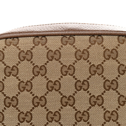 Gucci Monogram Mini Bree Messenger Bag Beige Tabacco 8 of 10