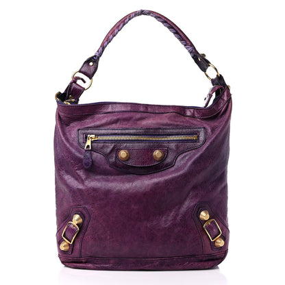 Balenciaga Agneau Giant 21 Gold Hardware Day Hobo Raisin 3 of 18