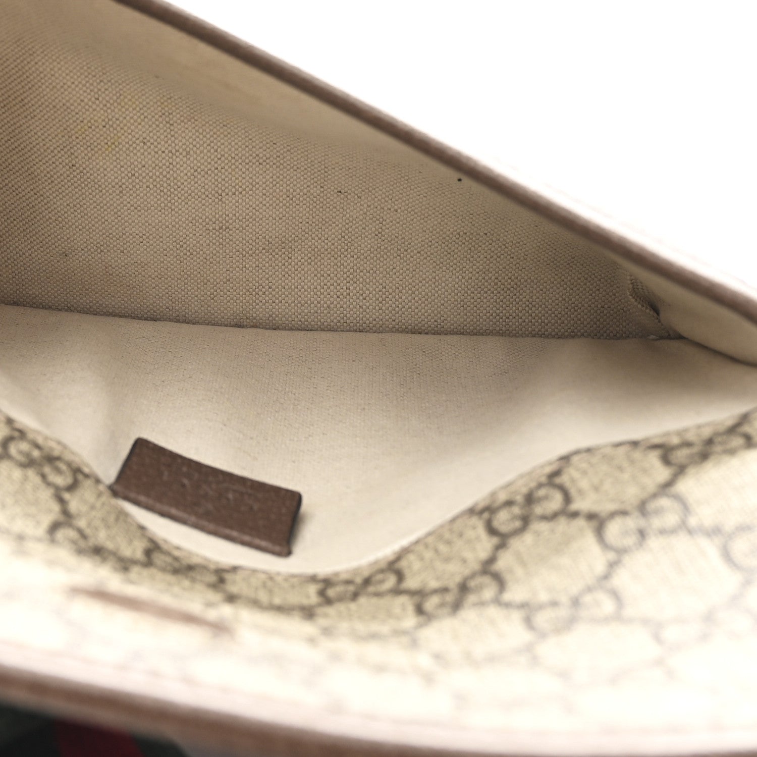 Gucci GG Supreme Monogram Neo Vintage Web Belt Bag Brown 5 of 10