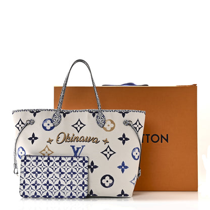 Louis Vuitton Monogram Canvas By The Pool Okinawa 2.0 Neverfull GM Blue 13 of 13