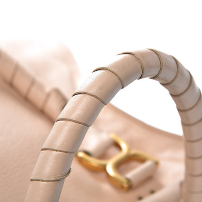 Chloe Calfskin Medium Marcie Satchel Cream 24 of 26