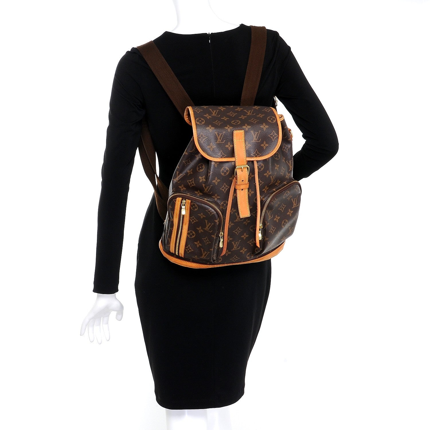 Louis Vuitton Monogram Bosphore Backpack 2 of 9