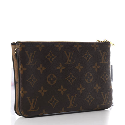 Louis Vuitton Reverse Monogram Giant Double Zip Pochette 2 of 9