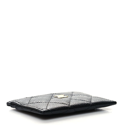 Chanel Caviar Quilted Card Holder Black 4 of 10