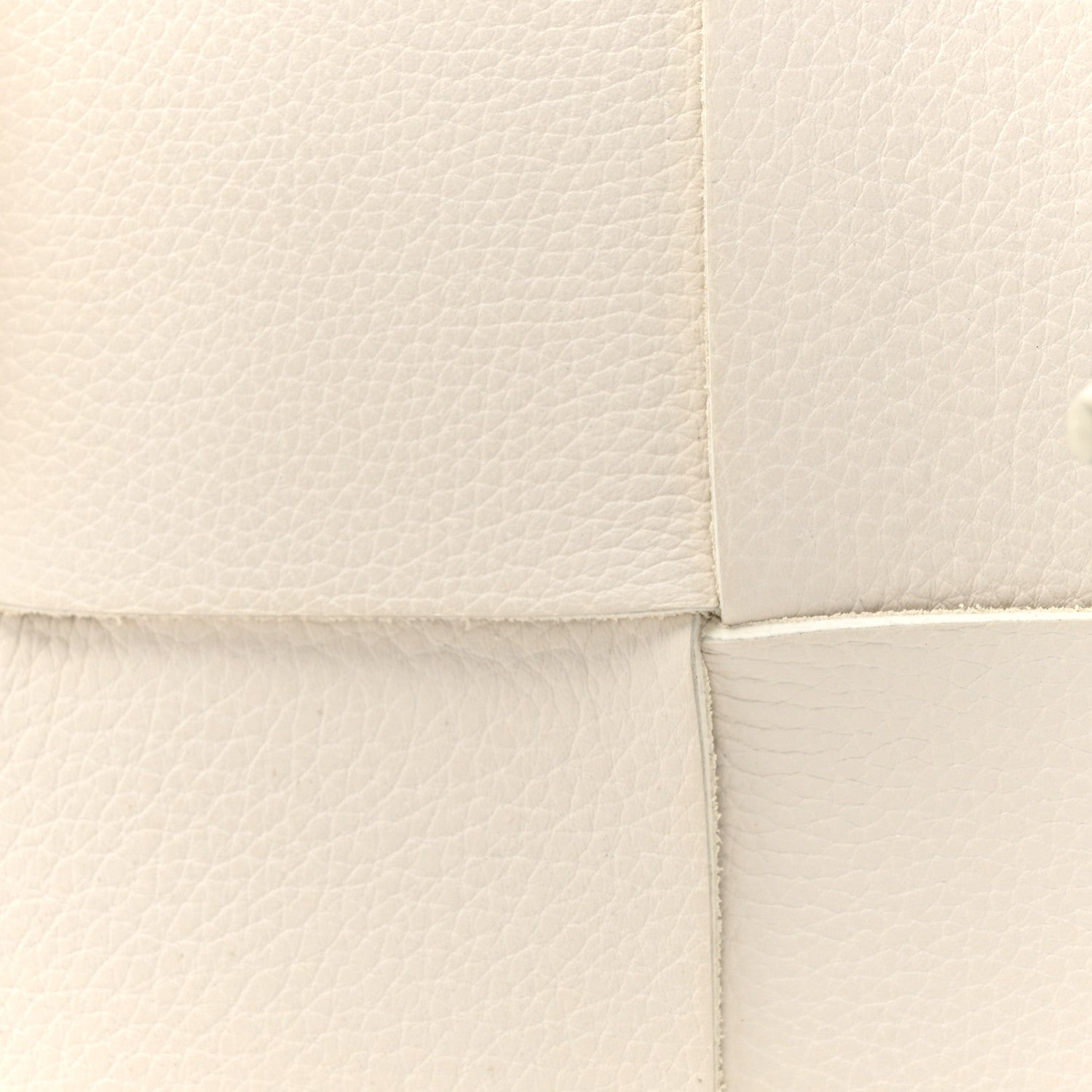 Bottega Veneta Lambskin Maxi Intreccio Candy Arco Tote White 9 of 12