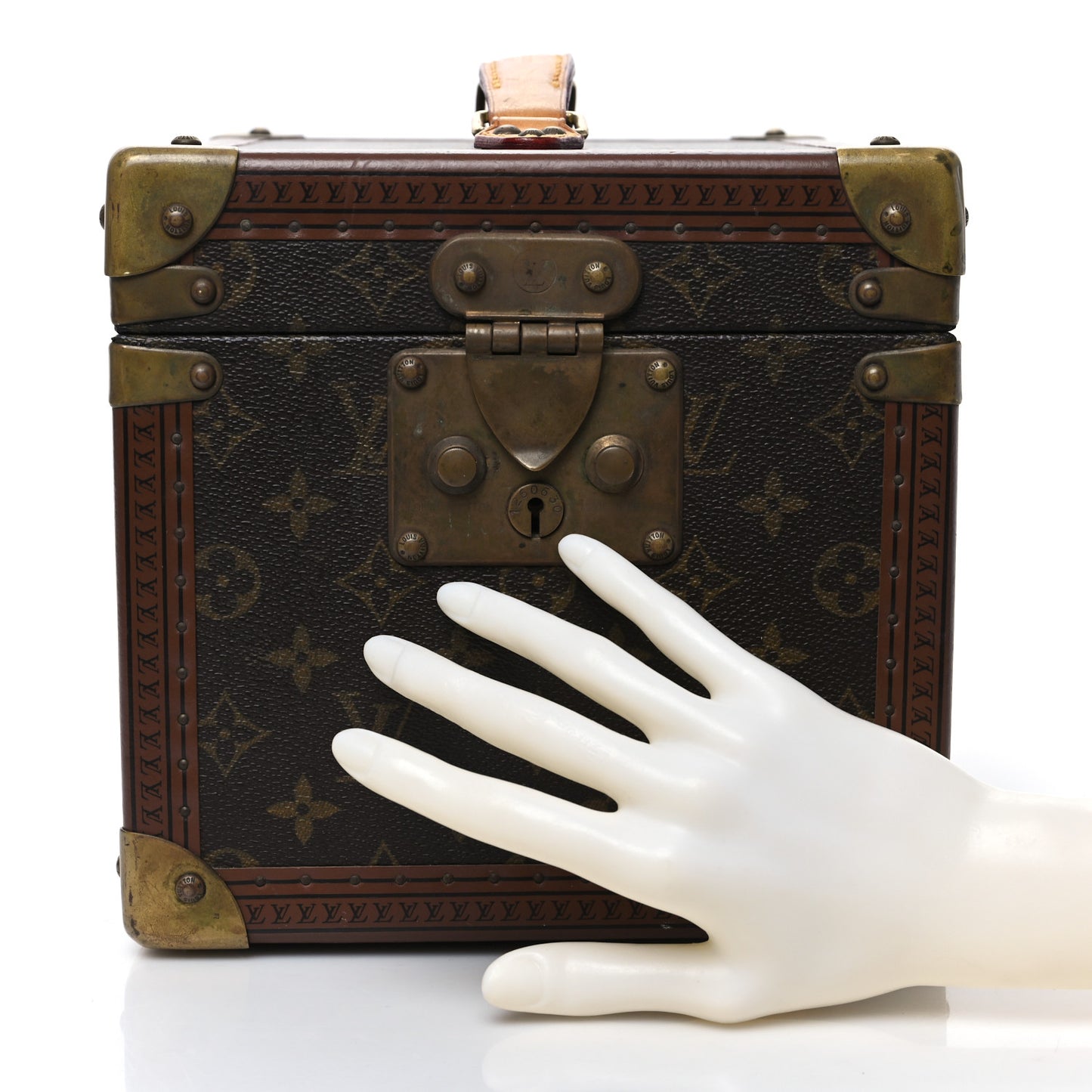 Monogram Boite Flacons Beauty Train Trunk Case