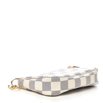 Louis Vuitton Damier Azur Mini Pochette Accessories 4 of 8