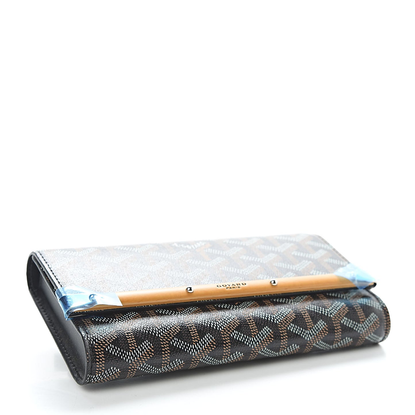 Goyardine Monte Carlo Mini Phone Case Black