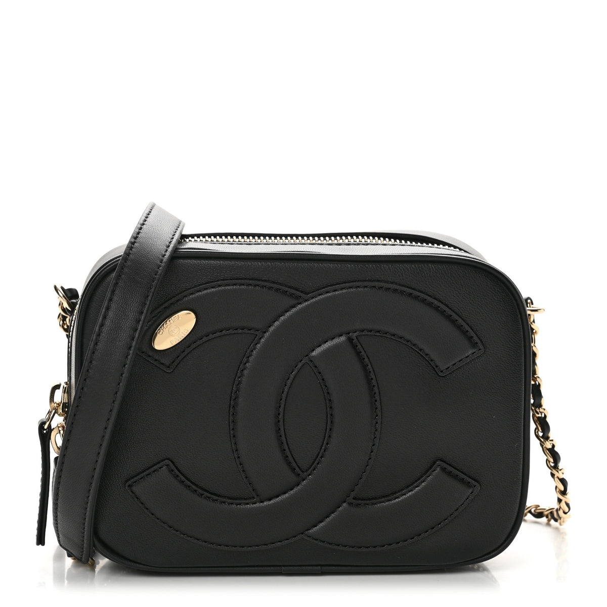 Lambskin CC Mania Camera Case Black