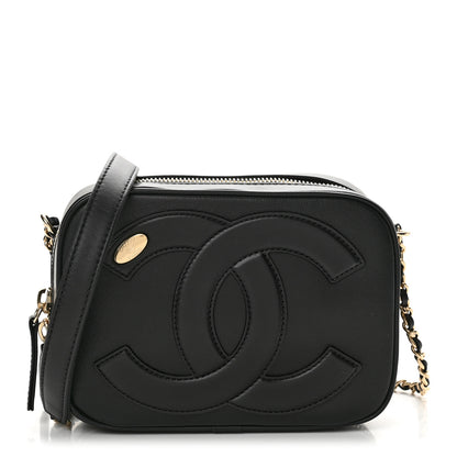 Chanel Lambskin CC Mania Camera Case Black 1 of 10