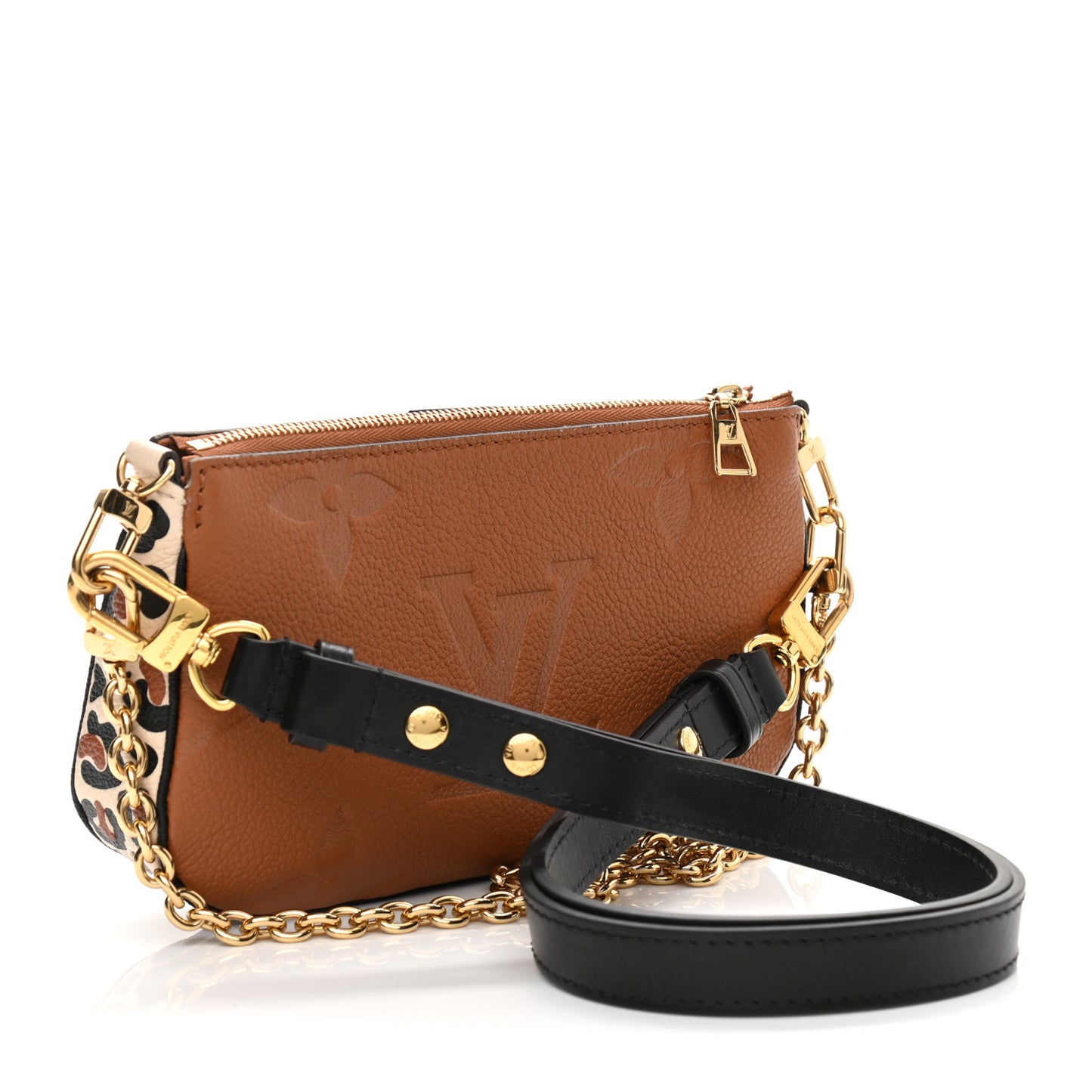 Empreinte Monogram Giant Wild At Heart Multi Pochette Accessories Mini Pochette Caramel