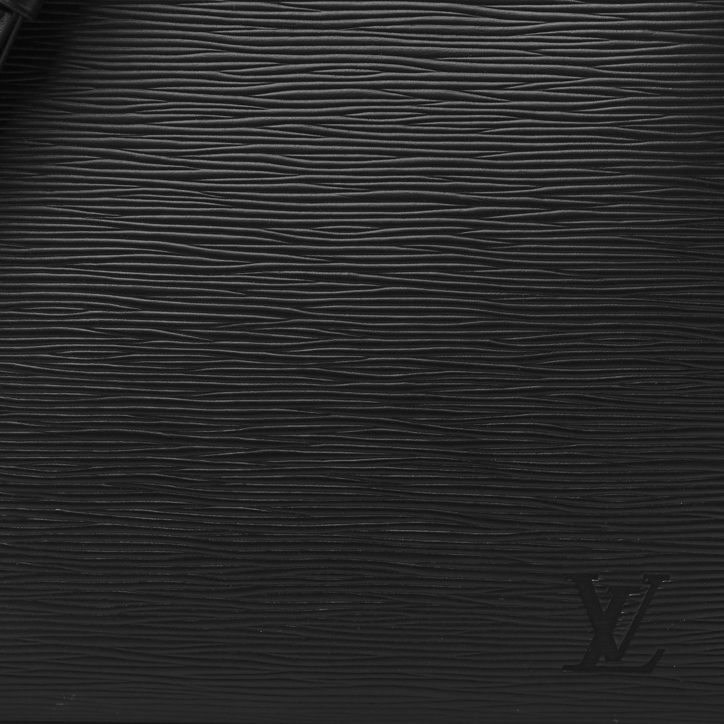 Epi Sac Plat Fold Bag Black