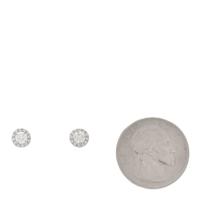 Tiffany Platinum Diamond .60ctw Soleste Earrings 2 of 5