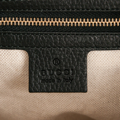 Gucci Pebbled Calfskin Small Miss GG Hobo Black 6 of 7