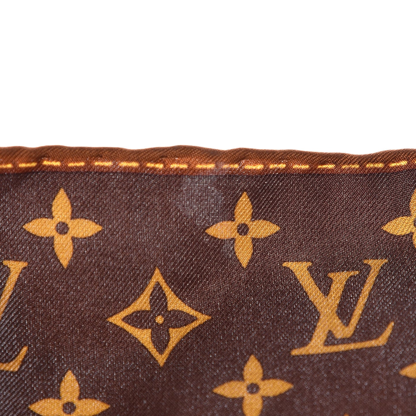 Silk Monogram Classic Square Scarf