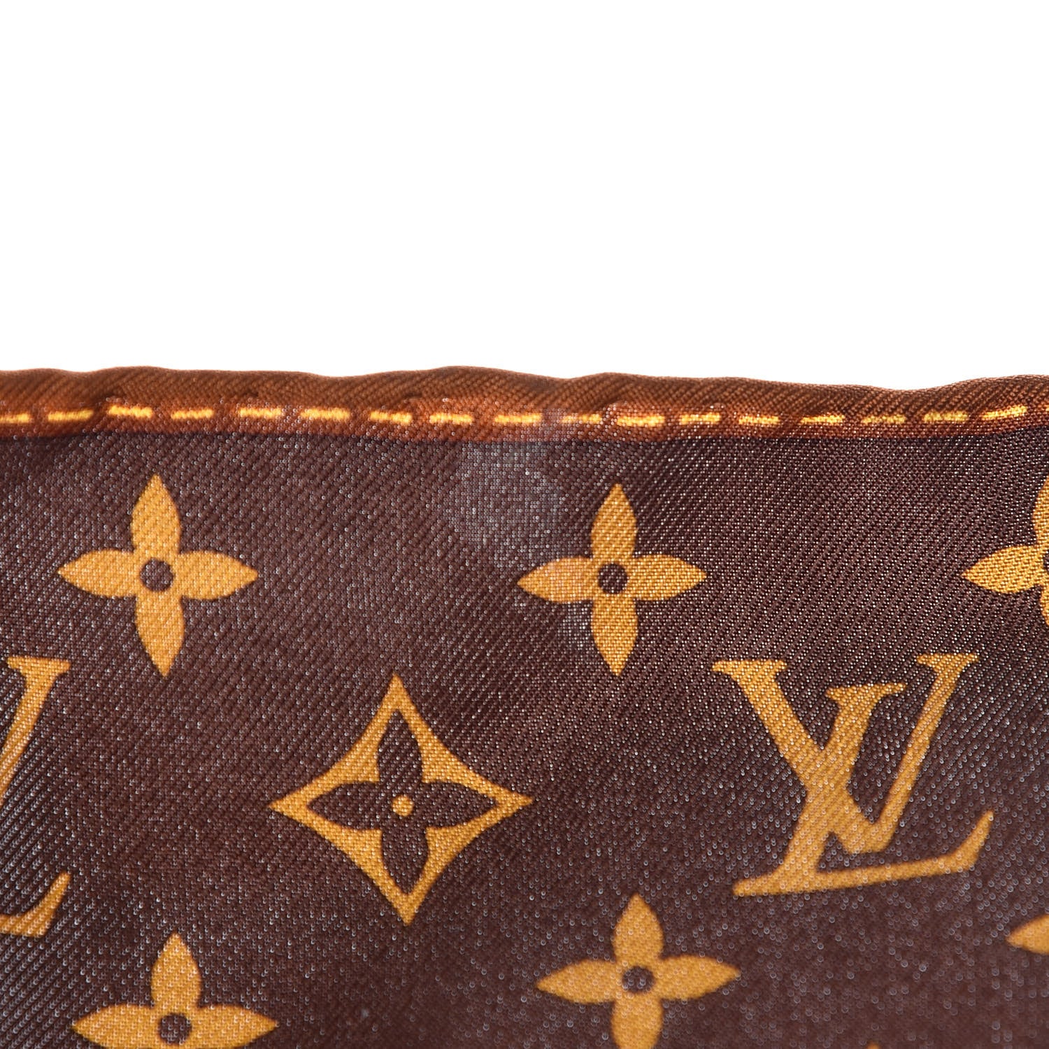 Louis Vuitton Silk Monogram Classic Square Scarf 6 of 8